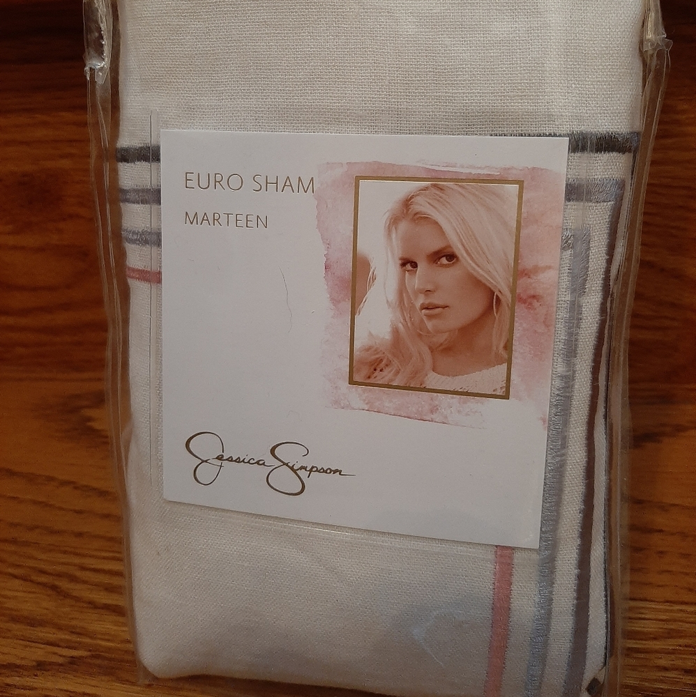 Jessica Simpson Marteen linen blend EURO sham